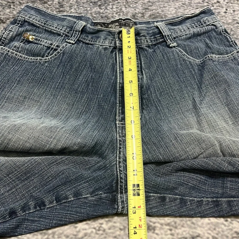 Vintage Southpole Jeans Mens 32x33 Blue Baggy Wide Leg Grunge Skater Y2K 2000s